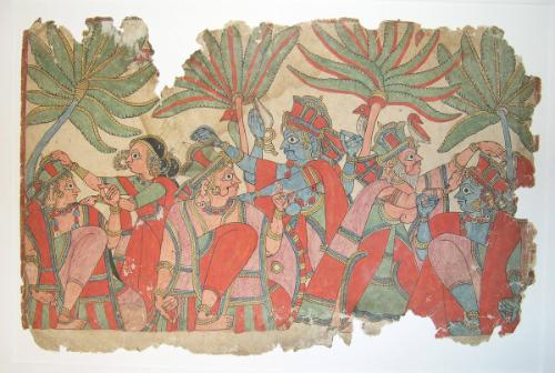 Scene from Mahabharata