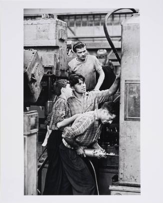 Powerhouse workers, Ordzhonikidze Plant, Moscow