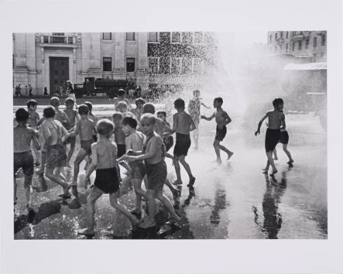 A Hot Summer’s Day: Children at Play in the Spray of Moscow’s First Sprinkler-Truck