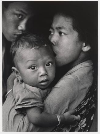 Infant Staring Curiously, Bali, Indonesia, Indonesia