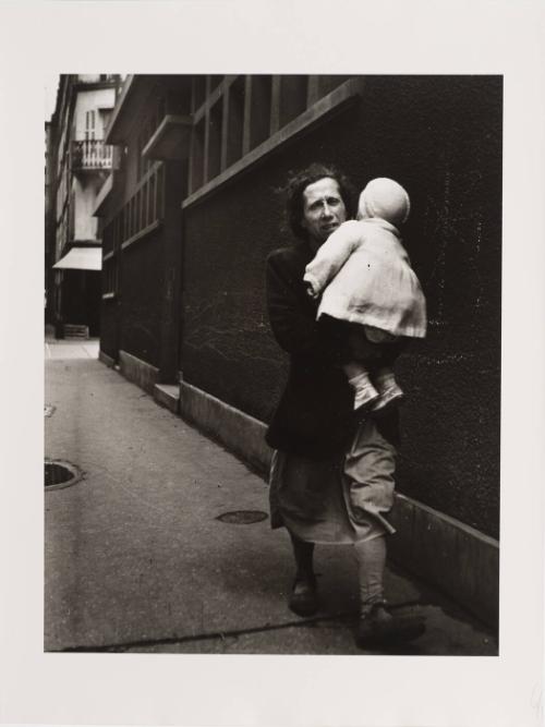 Woman with Baby, Paris