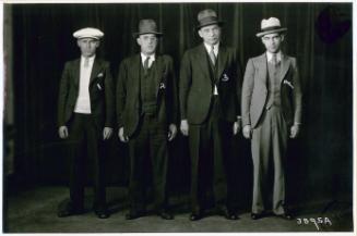 Standing Group Mugshots from the Chicago Police Department