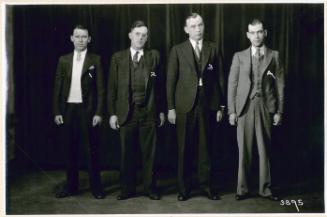 Standing Group Mugshots from the Chicago Police Department