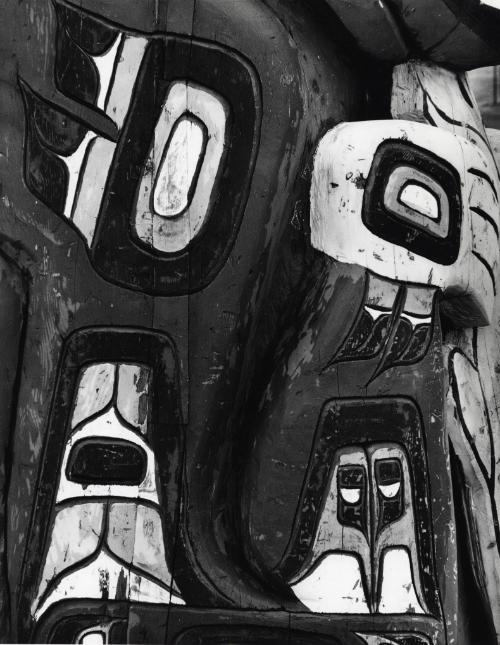 Totem Pole Detail, Alaska