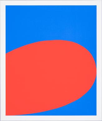 Red Blue from the portfolio X + X: Ten Works by Ten Painters