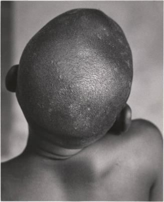 The back of a child’s head, Ghana