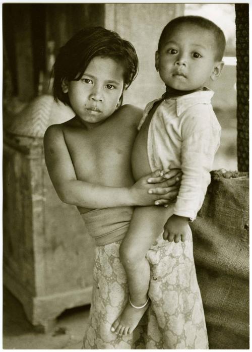 Child nurse, Bali, Indonesia