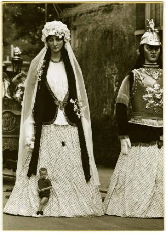 At "Wedding of the Giants" festival in Halle, Belgium