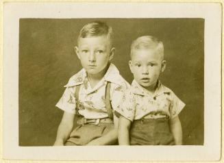 Howard and Larry [Two young brothers]