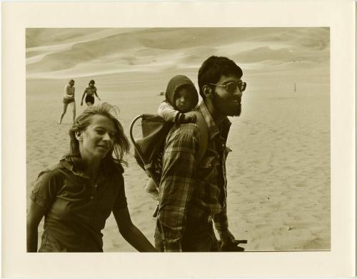 Tim, Matthew and Marci Bachicha, Great Sands National Monument, Colorado