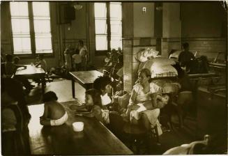 School housing Hurricane Carla refugees, Galveston, Texas