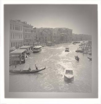 Boats on the Grand Canal, Venice