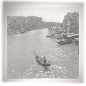 Gondola on the Grand Canal, Venice