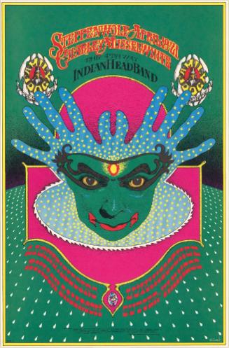 April 19-April 21, 1968, Avalon Ballroom, San Francisco
Steppenwolf, Charley Musselwhite, The Fourth Way, Indian Head Band