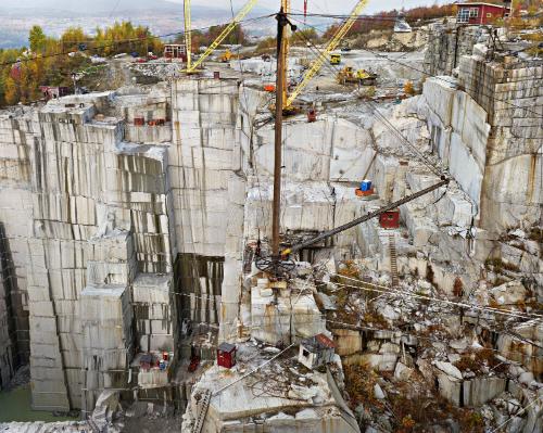 Rock of Ages No. 19, Granite Section, Rock of Ages Quarry, Barre, Vermont