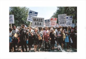 Untitled from a series of photographs of the March on Washington