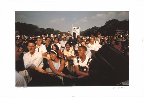 Untitled from a series of photographs of the March on Washington