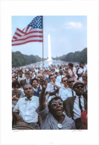 Untitled from a series of photographs of the March on Washington