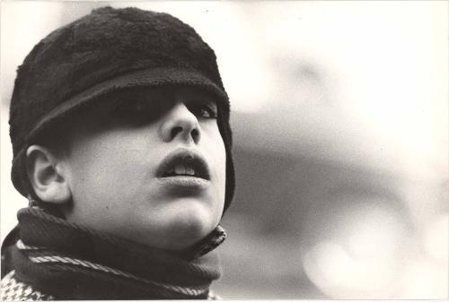 Child in hat, Italy