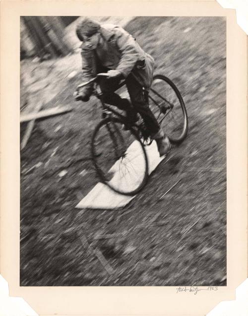 Boy Riding Bike, Summerhill School