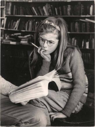 Girl with Pen, Listening, Summerhill School, England