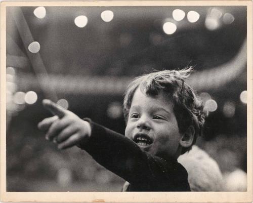 Boy Pointing, Summerhill School, England