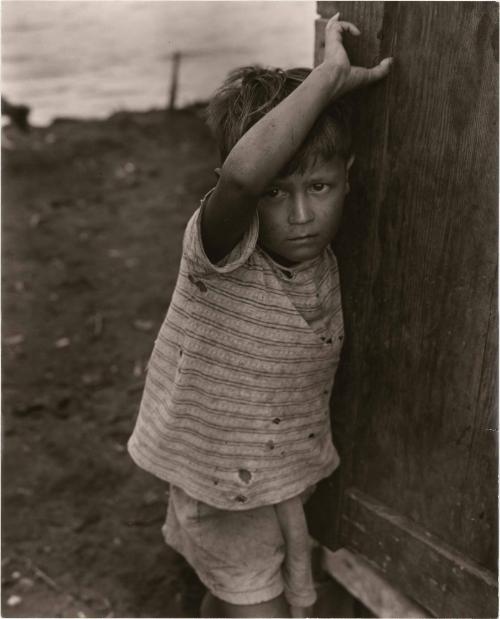 Boy of San Juan Slum ‘El Fanguito’ (The Little Mud), Puerto Rico