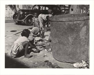 Women Picking through Litter, India