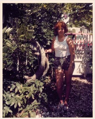 Woman in Dappled Light, Provincetown