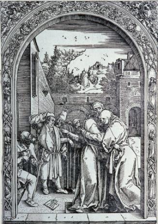 The Meeting of Joachim and Anne at the Golden Gate from the Life of the Virgin series