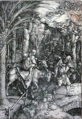 The Flight into Egypt from the Life of the Virgin series