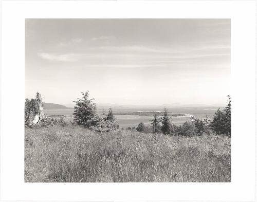 9. The Columbia River from the Washington side. Lewis and Clark traveled the Columbia by log canoe in order to reach the Pacific and to return. From Turning Back, A Photographic Journal of Re-exploration