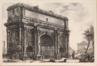 Veduta dell'Arco di Settimo Severo (The Arch of Septimius Severus )
From Views of Rome (Rome, 1748–78)