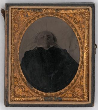 Dead Man in Oval Frame