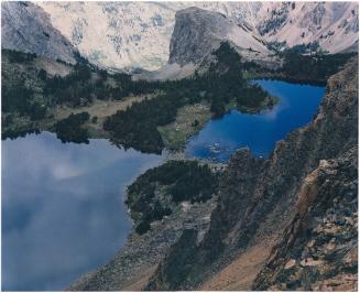 Twin Lakes, Beartooth Mountain, Montana from Western Landscapes