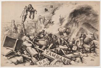 Somthing That Did Blow Over—November 7, 1871. from Harper's Weekly